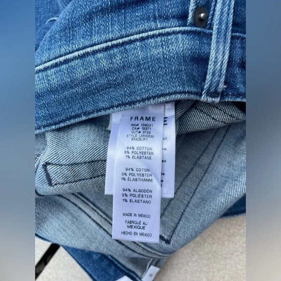 Frame Men’s  L’Homme Skinny-Fit Denim Jeans Waist 32 - Picture 8 of 10